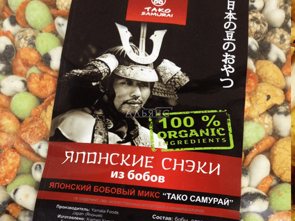 Японские снеки в Каспийске