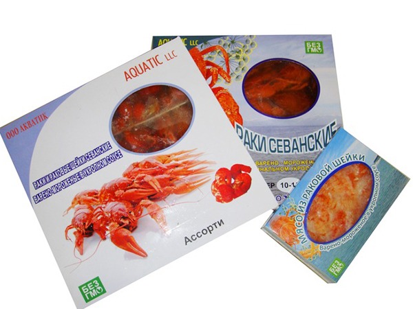 Раки в ассортименте в Каспийске