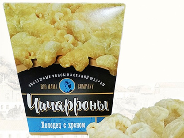 Чичарроны со вкусом холодца и хрена в Каспийске
