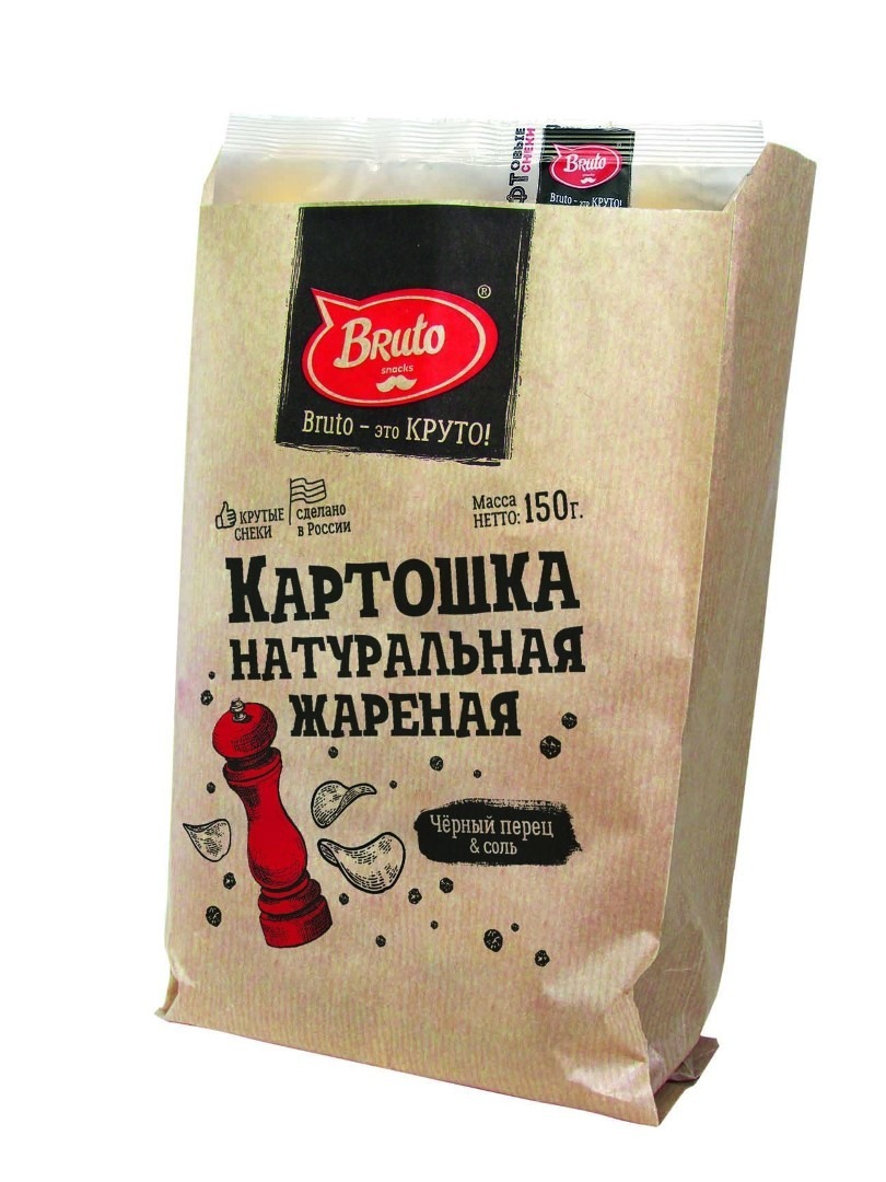 Картофель «Бруто» черный перец 130 гр. в Каспийске