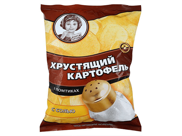 Картофельные чипсы "Девочка" 160 гр. в Каспийске