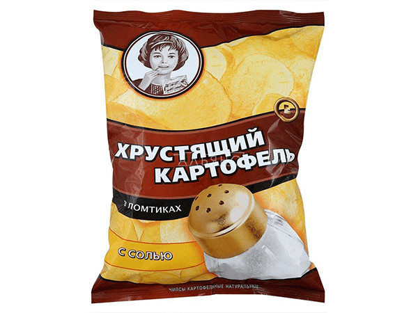 Картофельные чипсы "Девочка" 40 гр. в Каспийске