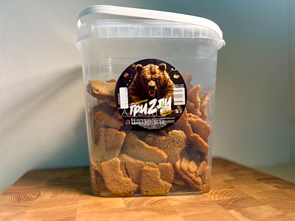 Ведро Ржаные гренки с чесноком в Каспийске