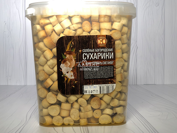 Сухарики с грибами и сметаной в Каспийске