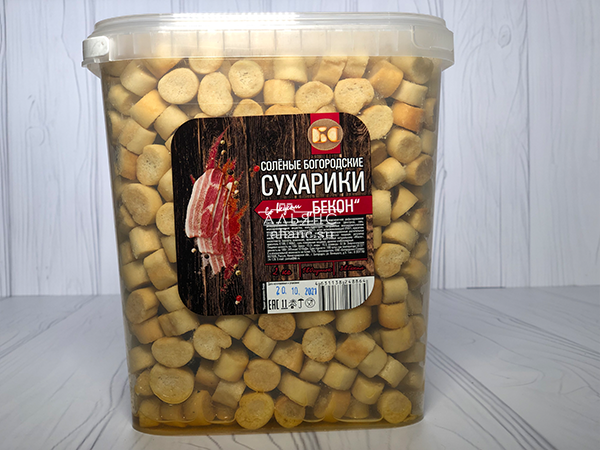 Сухарики с беконом в Каспийске
