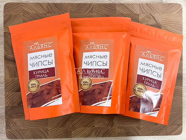 Мясо (АЛЬЯНС) вяленое курица "Гриль" 50 гр. в Каспийске