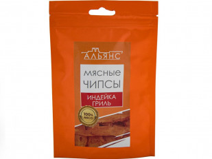 Гренки черные со вкусом сыра: Мясо (АЛЬЯНС) вяленое индейка 