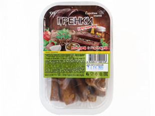 Рыцарское мясо кабан: Сурские гренки Холодец с горчицей (100 гр)