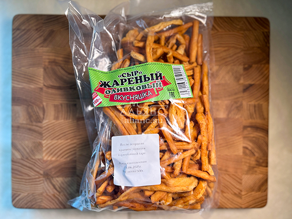 Жареный сыр "ВКУСНЯШКА" (Оливковый) 500гр. в Каспийске