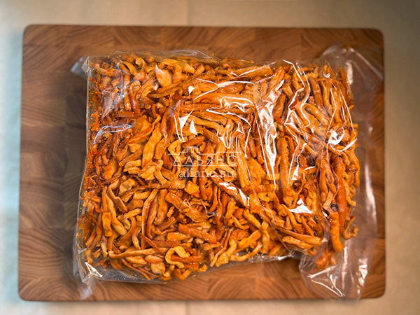 Нитка ЖАРЕНАЯ "Тайский перец" Oktobersnack 1 кг (сырный продукт) в Каспийске