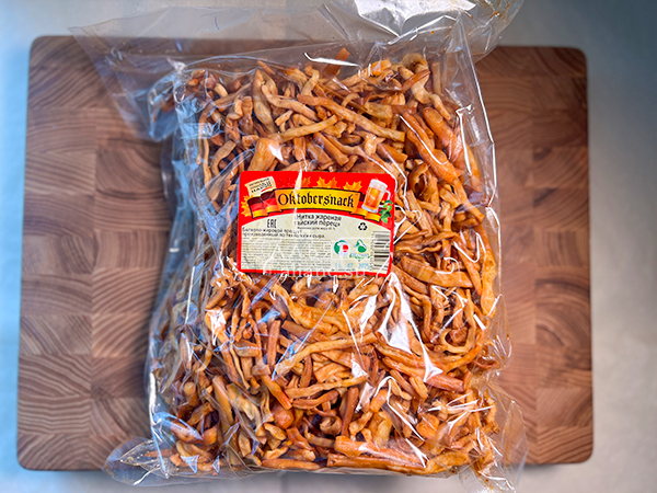 Нитка ЖАРЕНАЯ "Тайский перец" Oktobersnack 1 кг (сырный продукт) в Каспийске